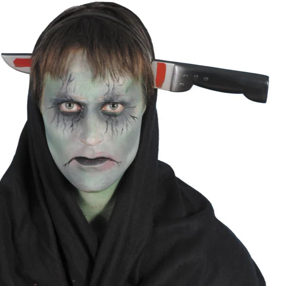 Smiffys Knife Through Head Headband