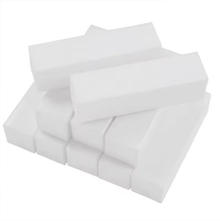 White Nail Buffer Block