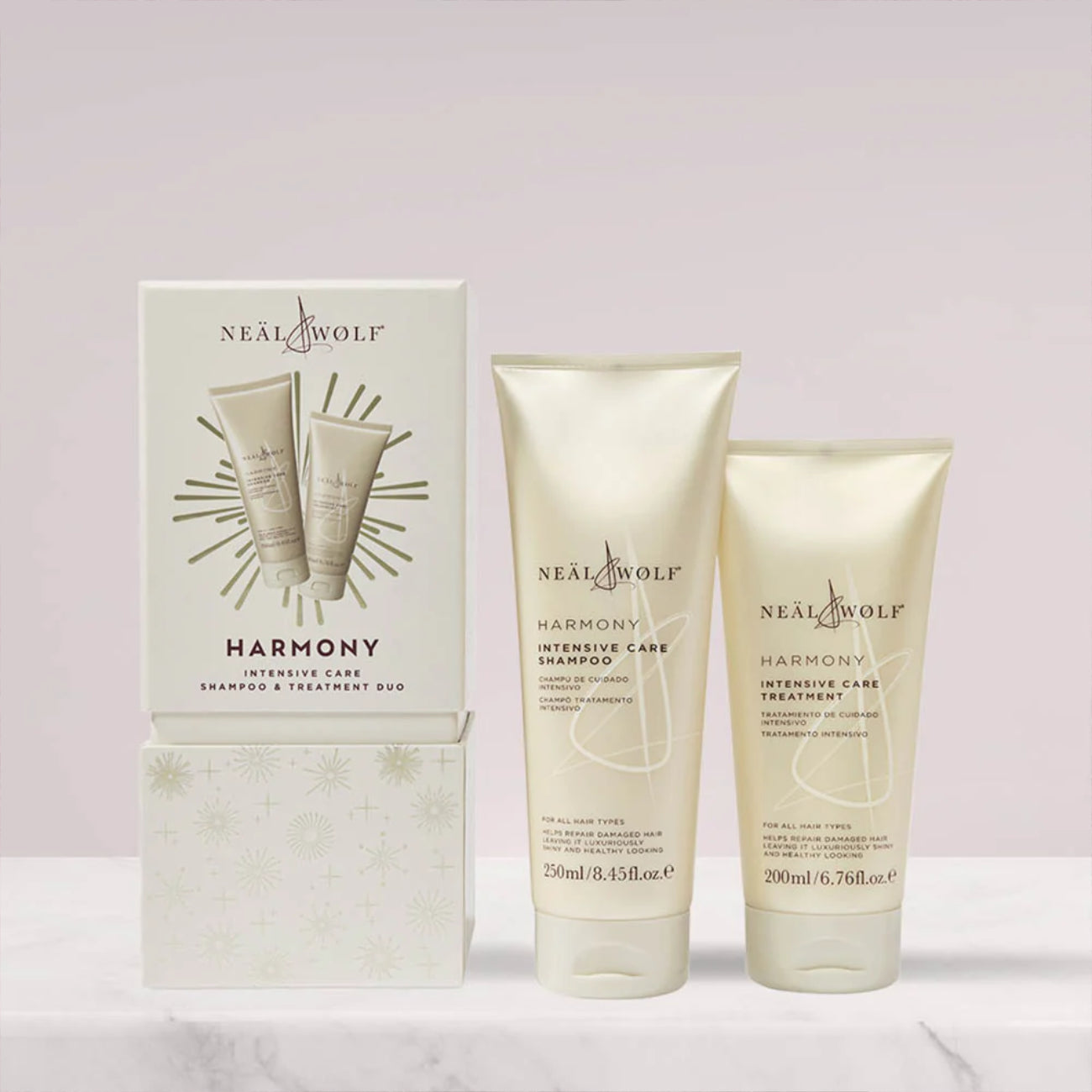 Neal and Wolf HARMONY Duo Collection Intensive Shampoo & Treatment Gift Set