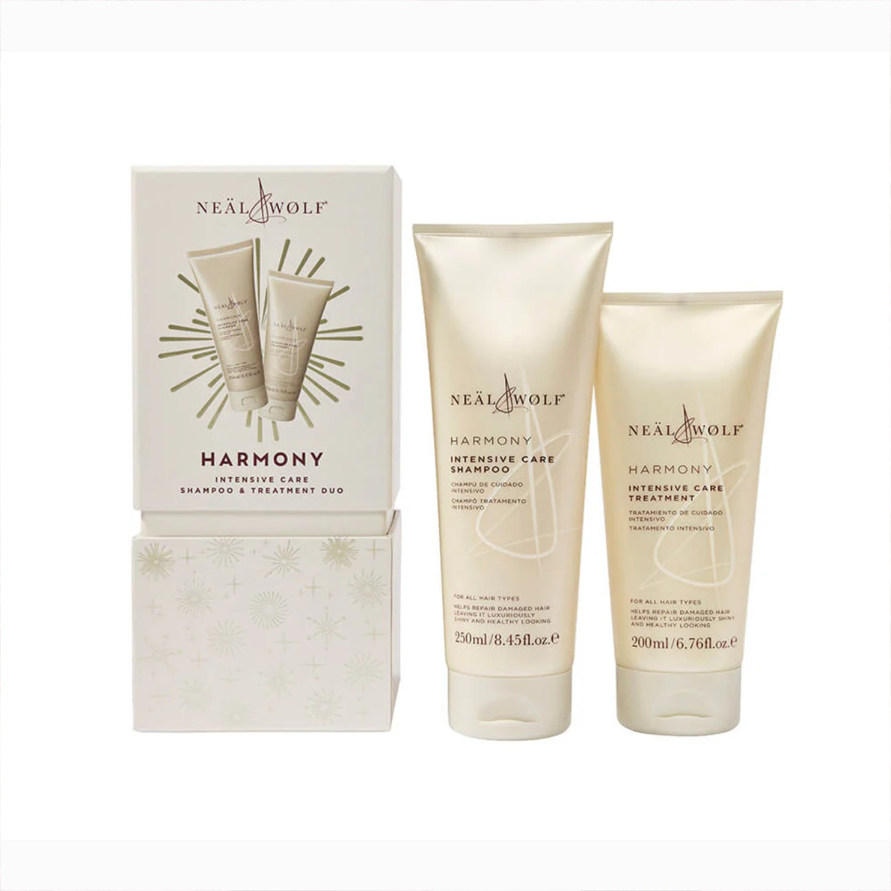 Neal and Wolf HARMONY Duo Collection Intensive Shampoo & Treatment Gift Set