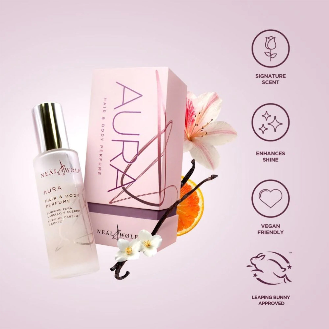 Neal and Wolf AURA Hair & Body Perfume 50ml