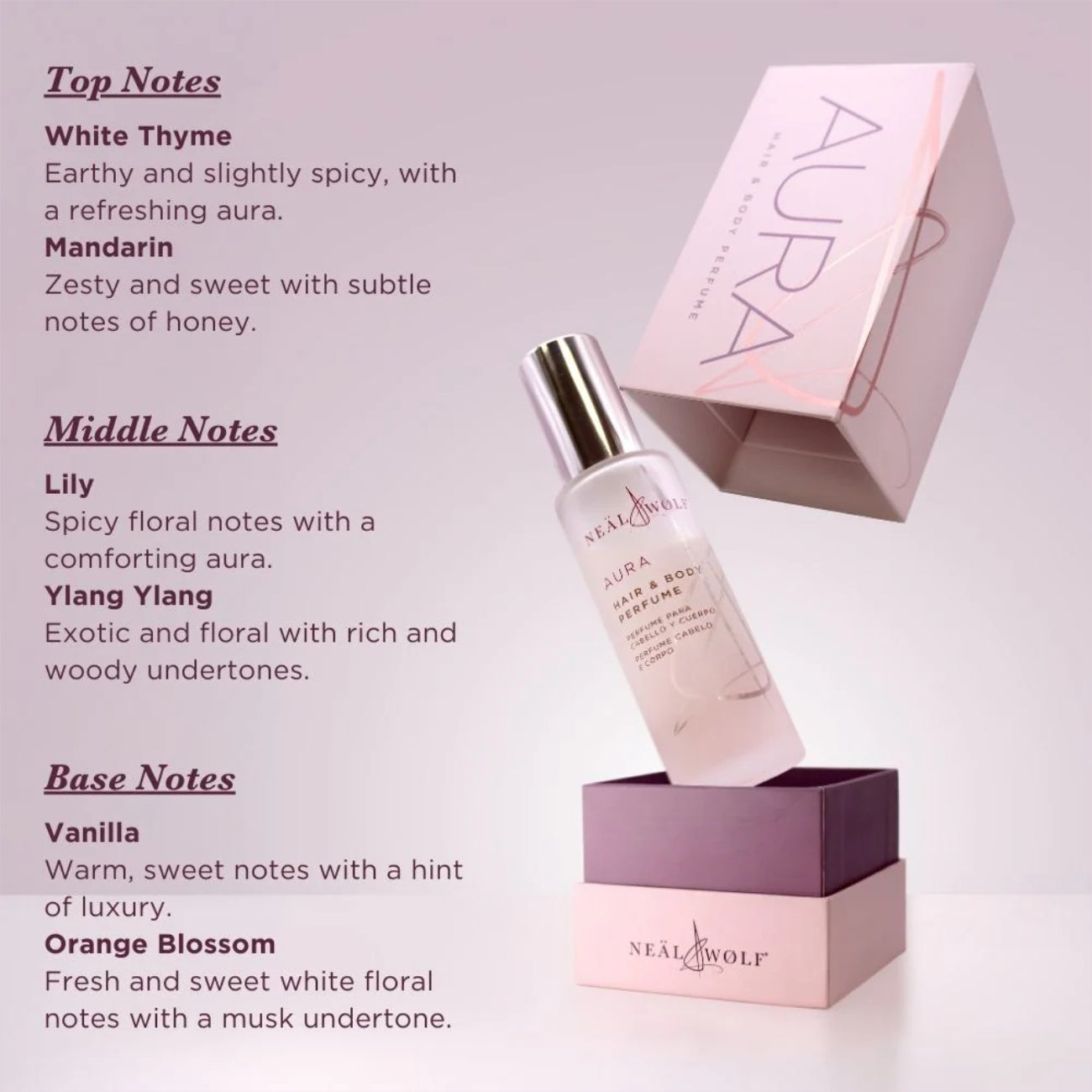 Neal and Wolf AURA Hair & Body Perfume 50ml
