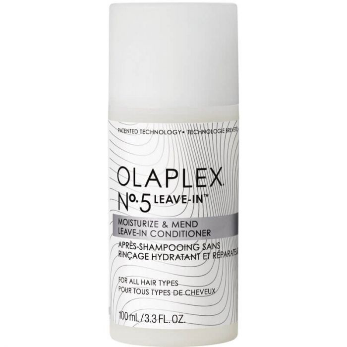 Bottle of Olaplex No. 5 Leave-In Moisturize & Mend Leave-In Conditioner for hair types all over the world.