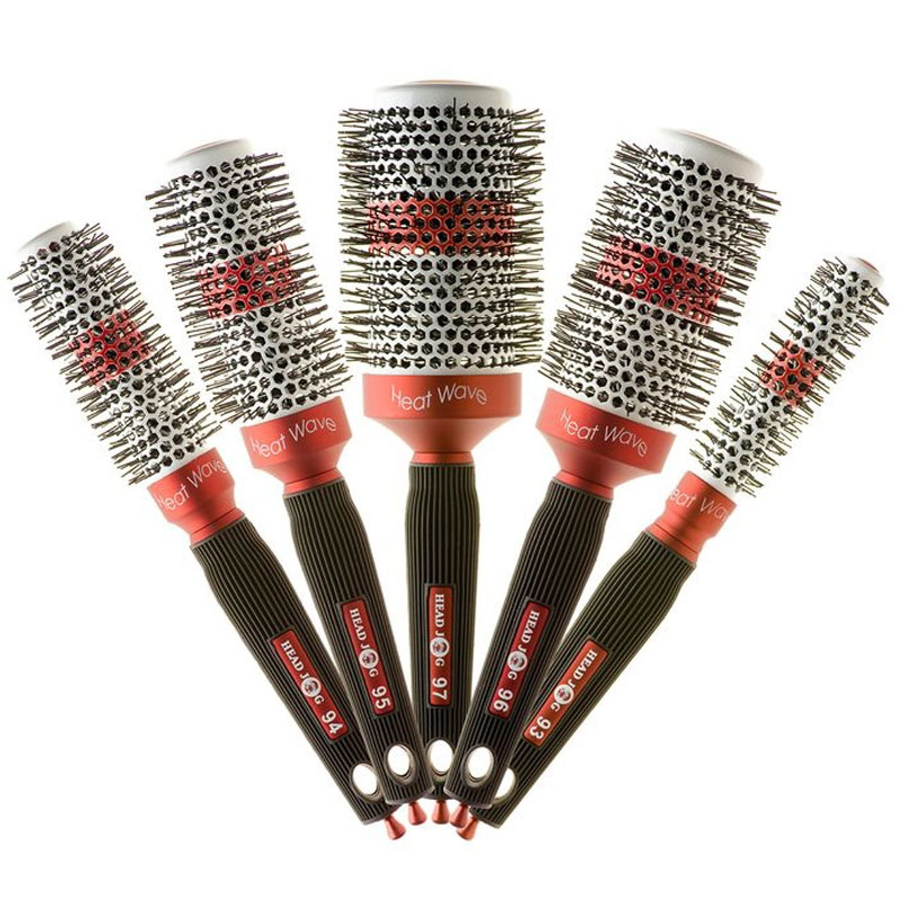 Head Jog Heat Wave Ceramic Brush- Multi Sizes