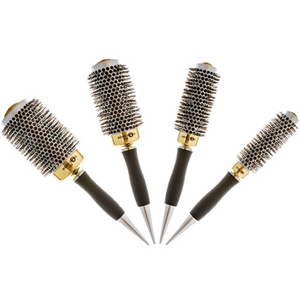 Head Jog Gold Thermal Ceramic Brush Multiple Size