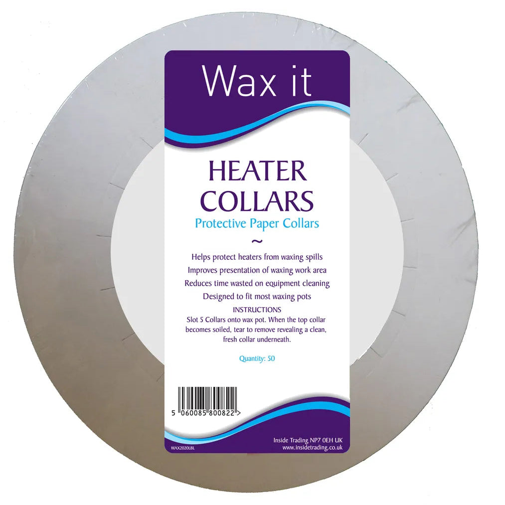 Wax It Heater Collars 50Pk