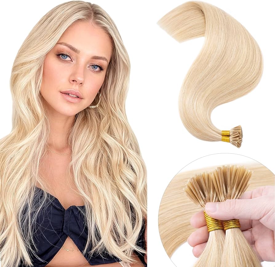 BELLISIMA 18" Human Hair Stick Tip Extensions