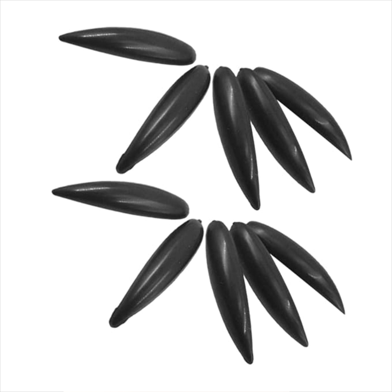 Scream Machine Black Talons Nails