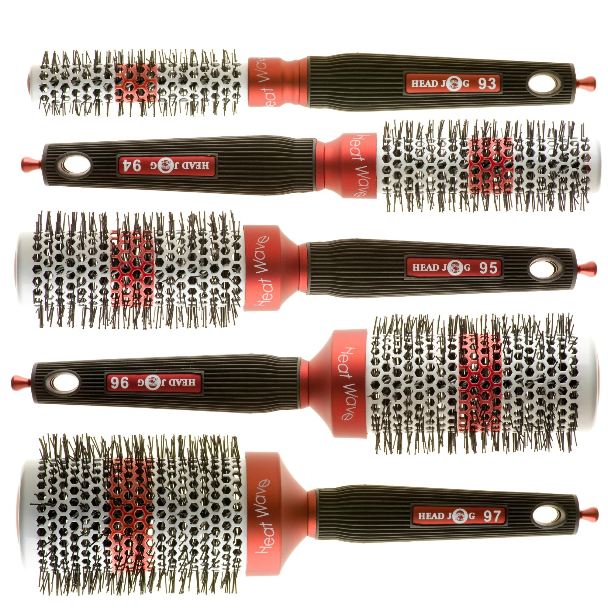 Head Jog Heat Wave Ceramic Brush- Multi Sizes