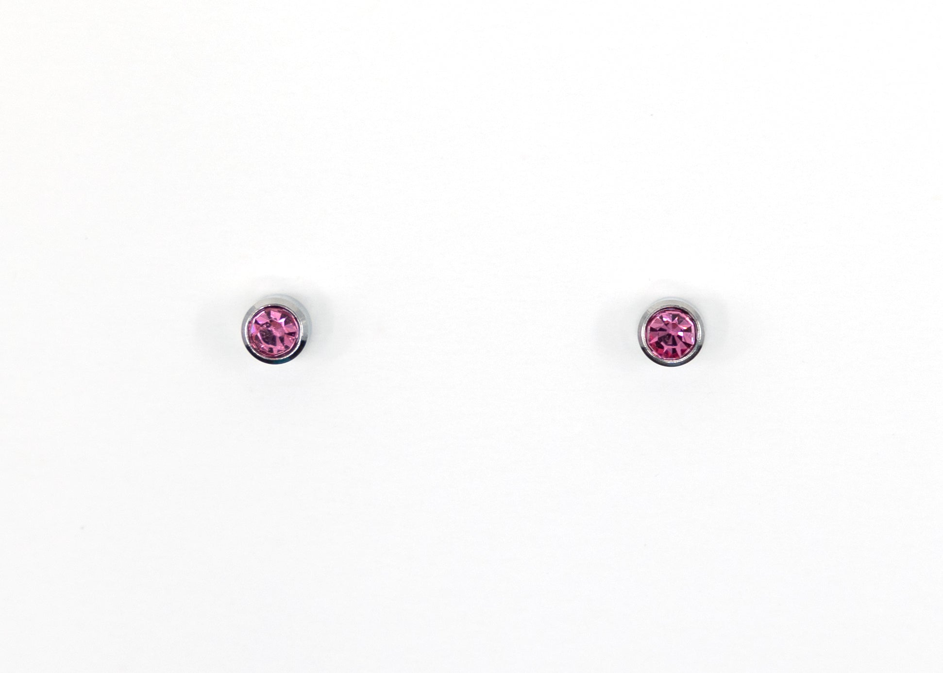 Boxed Studs : CZ Round Studs