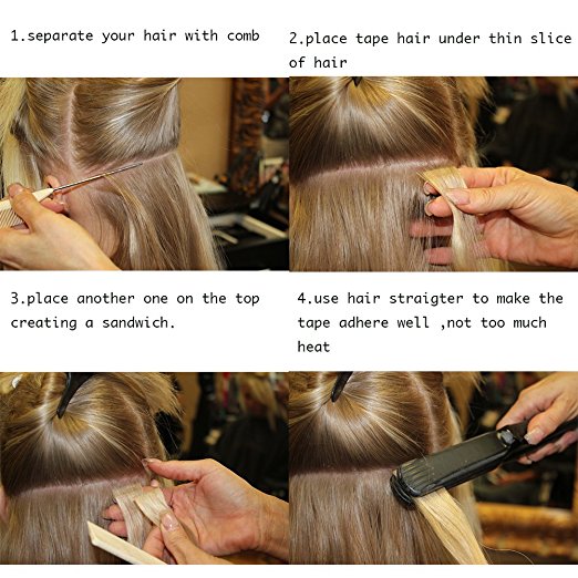 20'' Tape hair Extensions - beauty spot warehouse