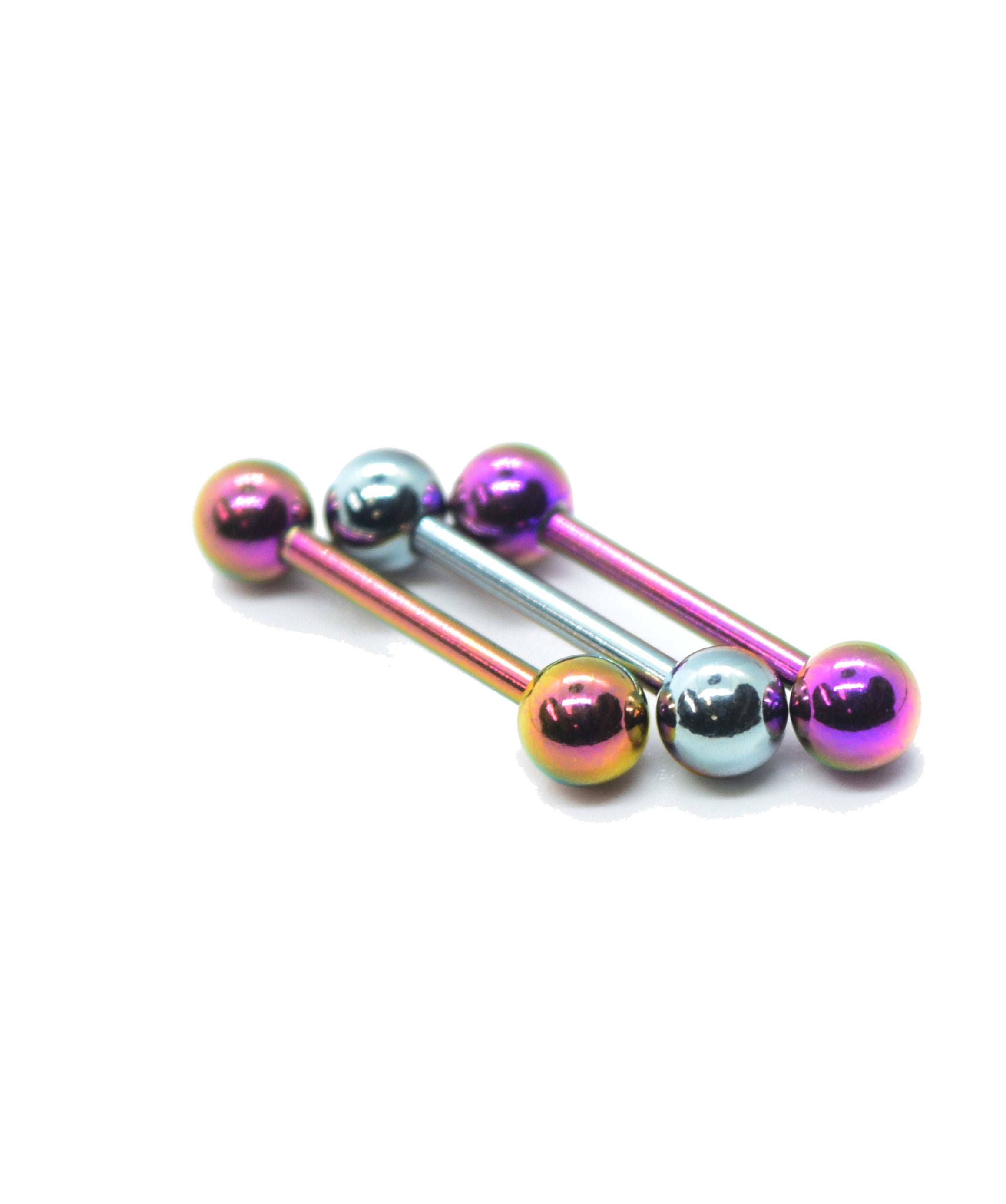 Trio of Anodised Tongue Bars