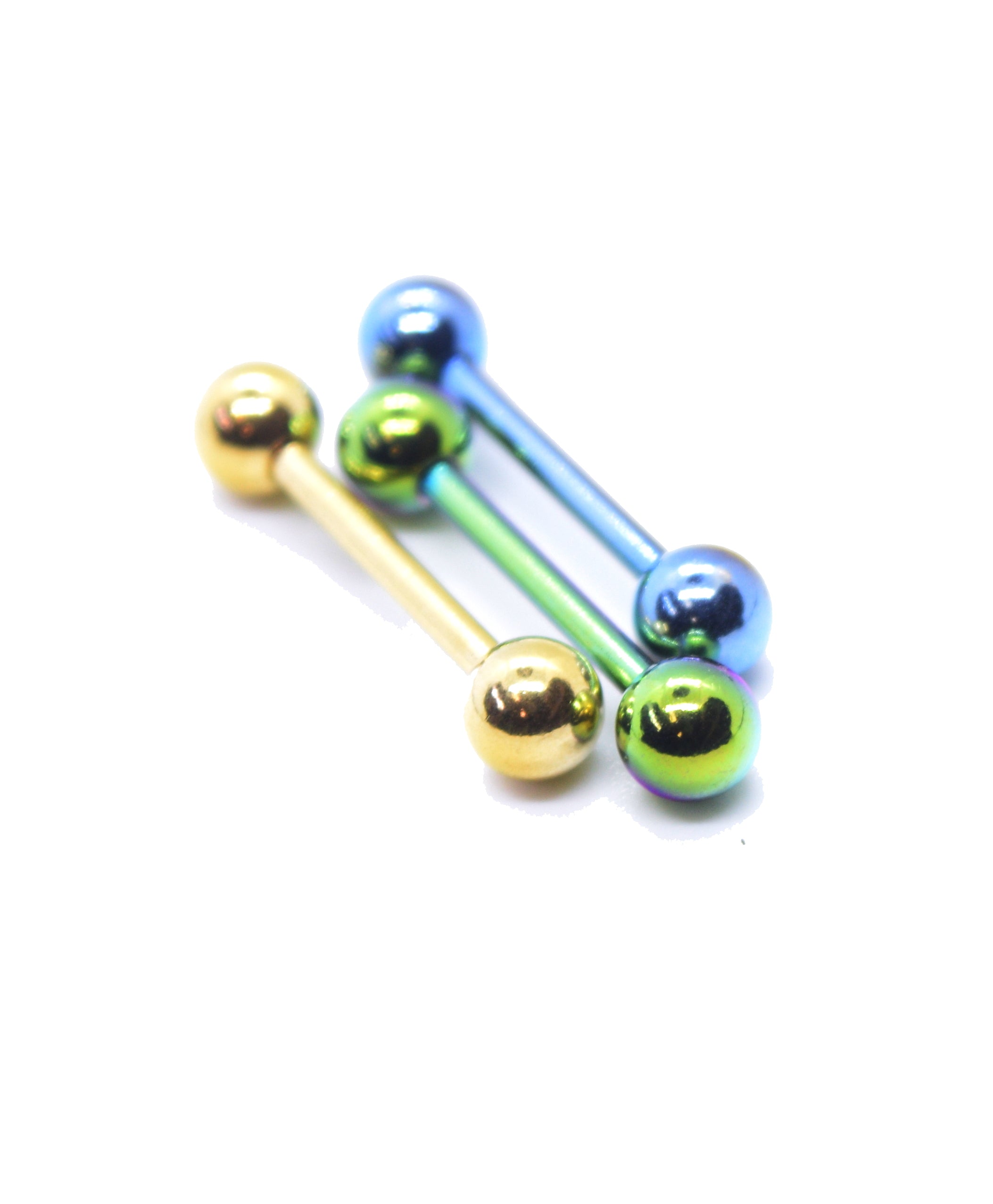 Trio of Anodised Tongue Bars