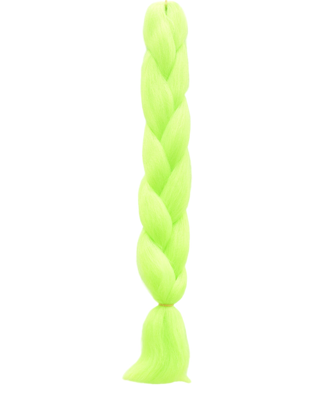 Neon yellow braid hair - beauty spot warehouse