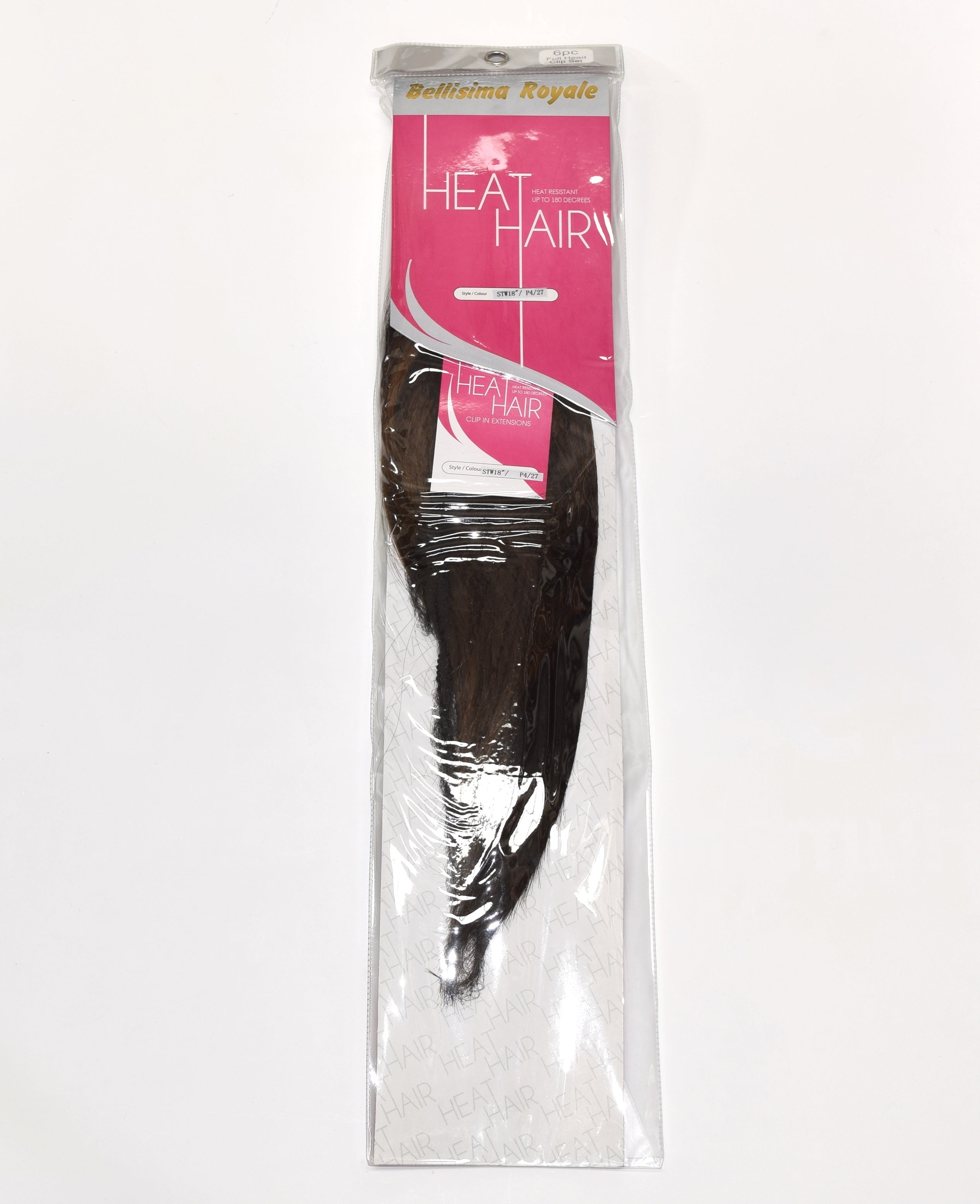 18" Clipped Synthetic heat fibre hair **Special price as discontinued - selling fast** - beauty spot warehouse