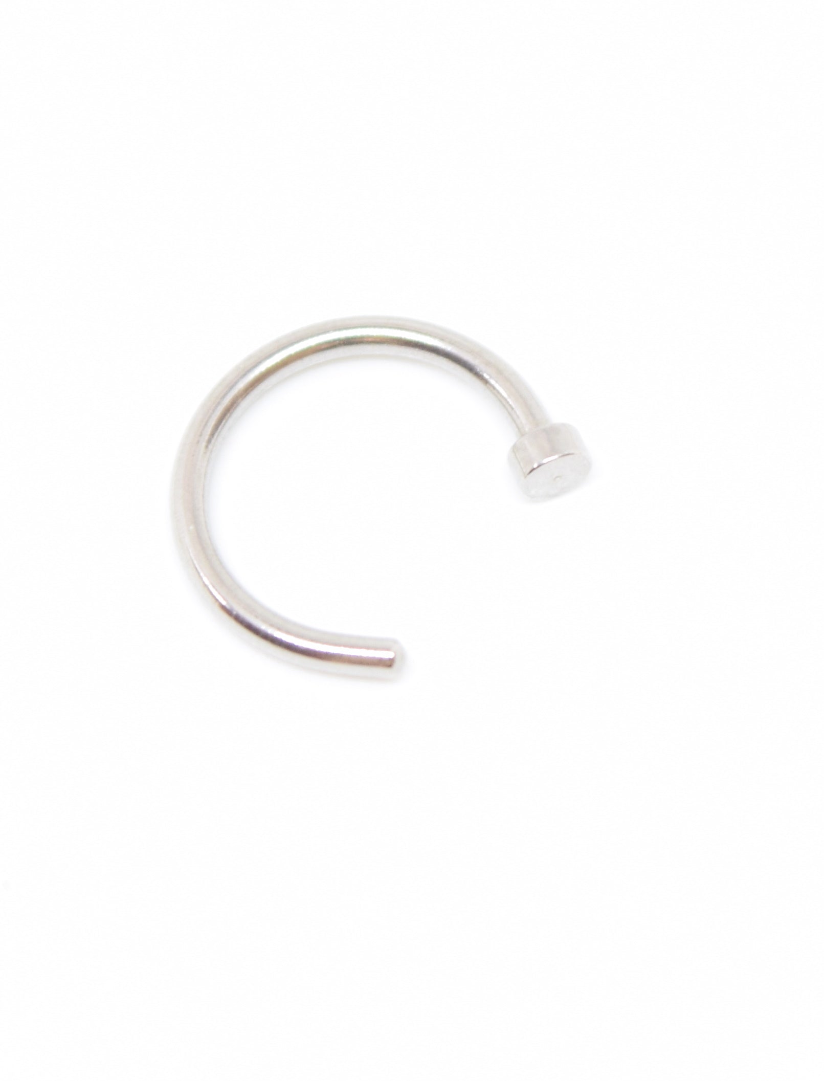 Single Nose ring : steel, gold or black