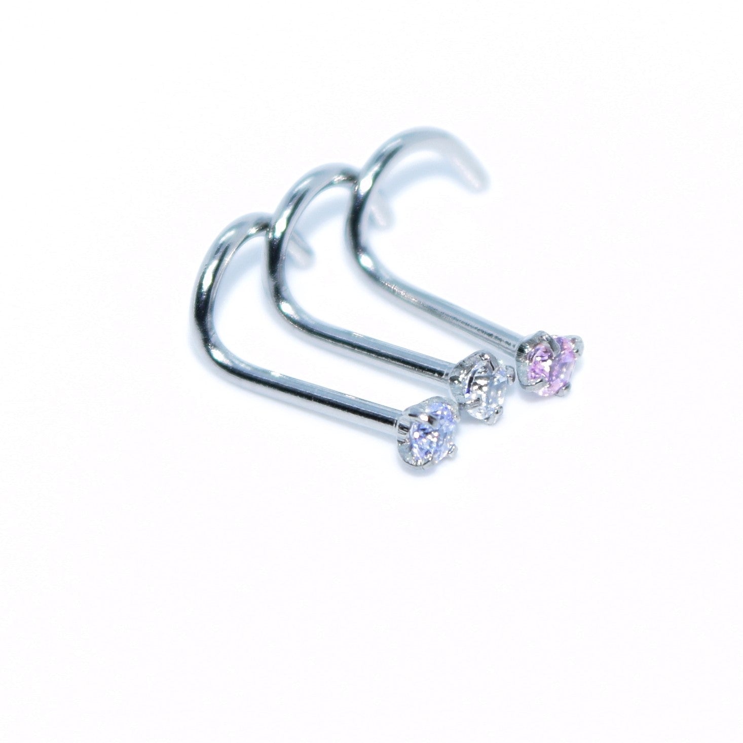 3 Pack of Nose Curl Gem
