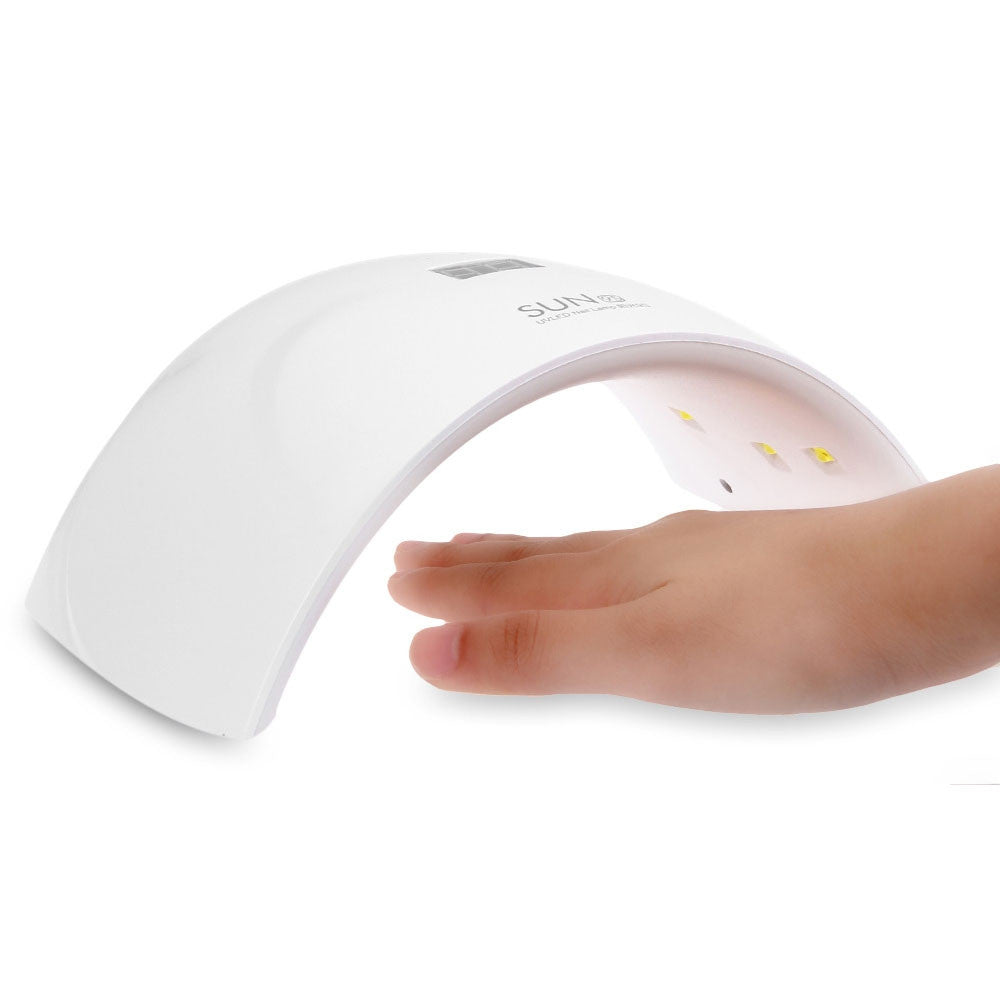 SUNUV 24W LED/UV 2 in 1 Nail Lamp - beauty spot warehouse