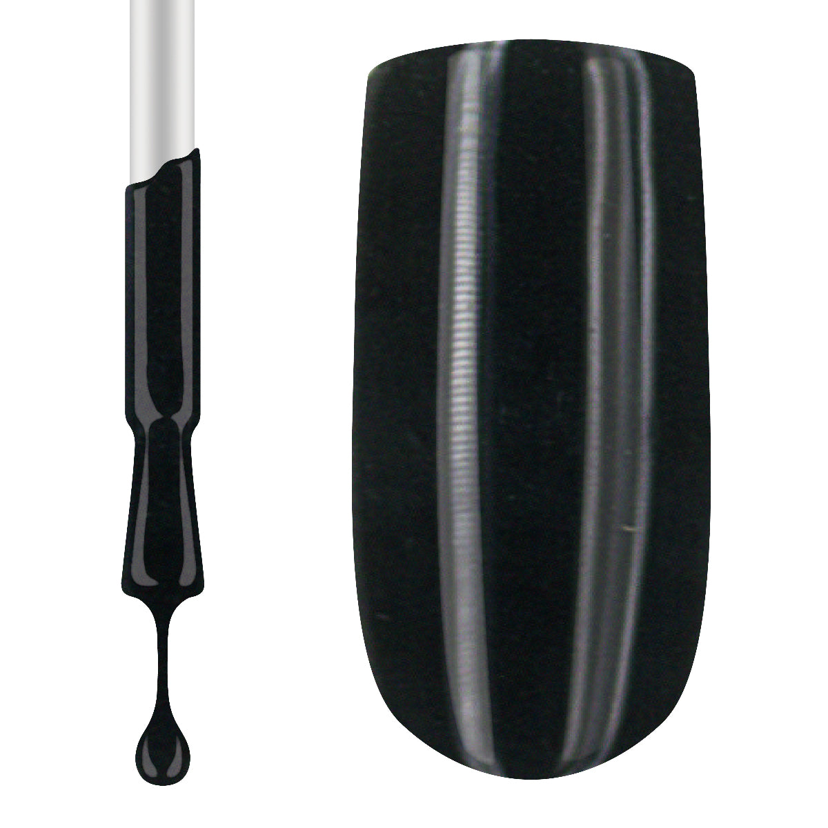 VIP Black #001 Claw Culture Gel Nail Polish