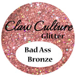Nail Glitter Bad Ass Bronze - beauty spot warehouse