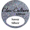 Nail Glitter Sassy Silver - beauty spot warehouse