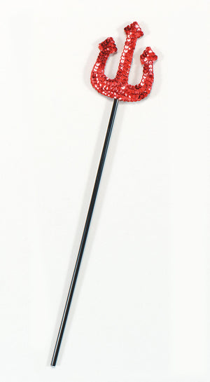 Halloween : Sequin devil fork 43cm