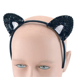 Sequin cat ears