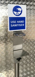 Free standing Hand sanitising station **UK Manufacture - beauty spot warehouse