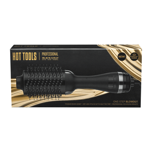 Hot Tools Black & Gold Volumiser - 2 in 1 brush and dryer