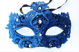 Blue lace and gem mask - beauty spot warehouse