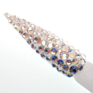 Opalite Genuine Italian Cristallo nail stones - beauty spot warehouse