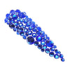 Bright Blue Genuine Italian Cristallo nail stones - beauty spot warehouse
