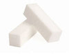White buffer block - available individually, pack of 5 or 10 - beauty spot warehouse